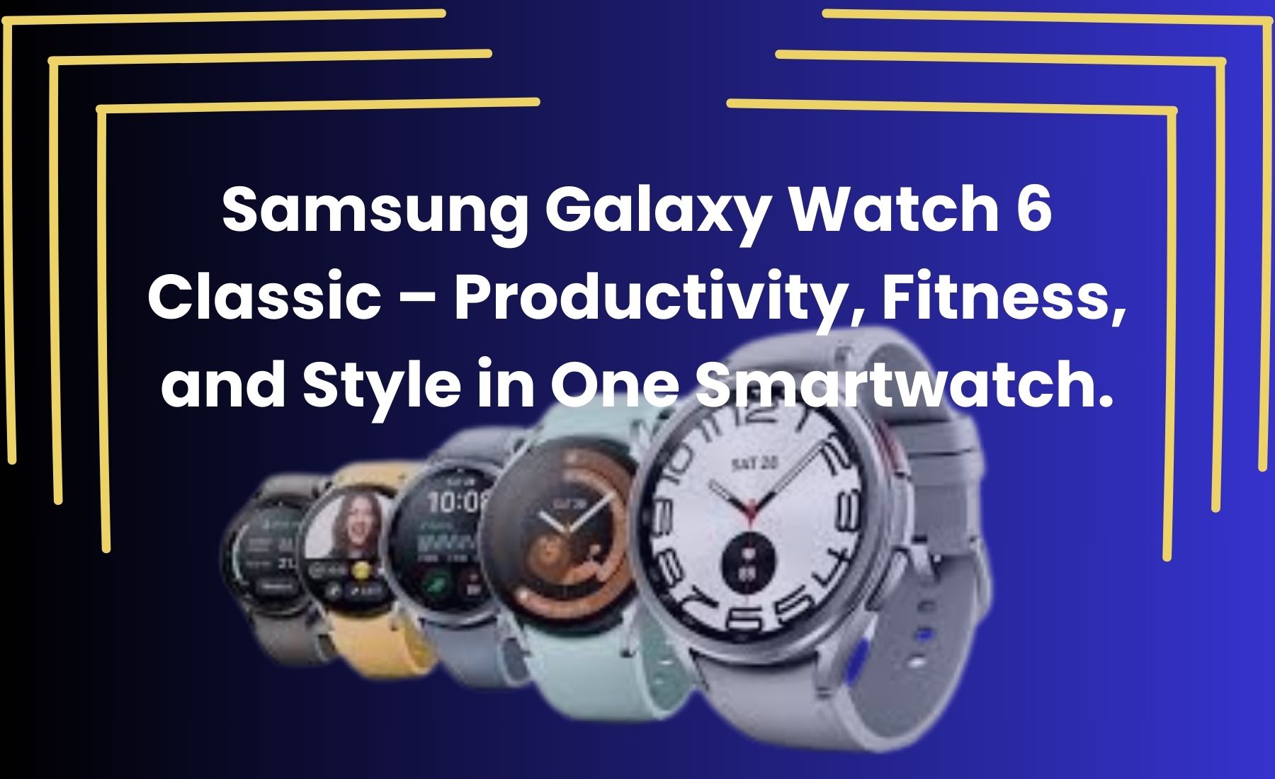Samsung Galaxy Watch 6 Classic
