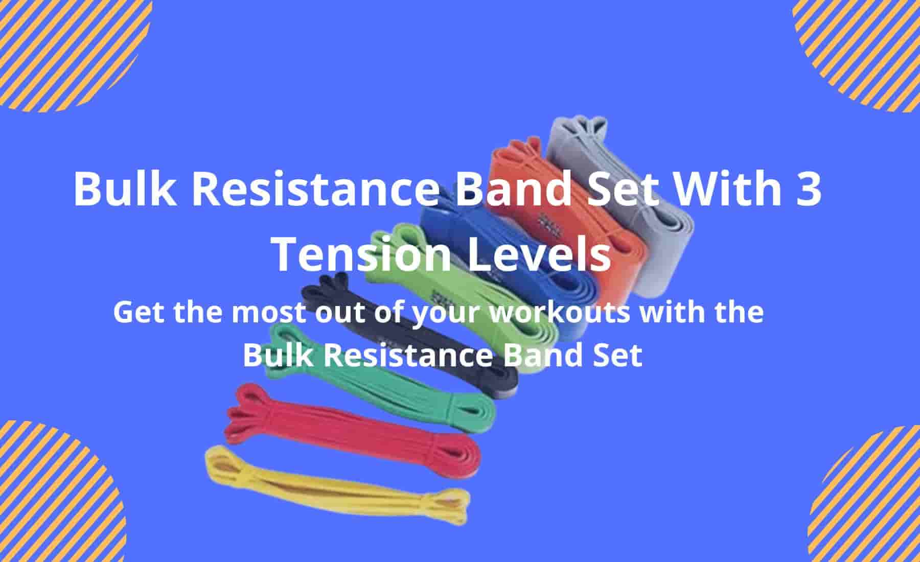 Bulk Resistance Band Set