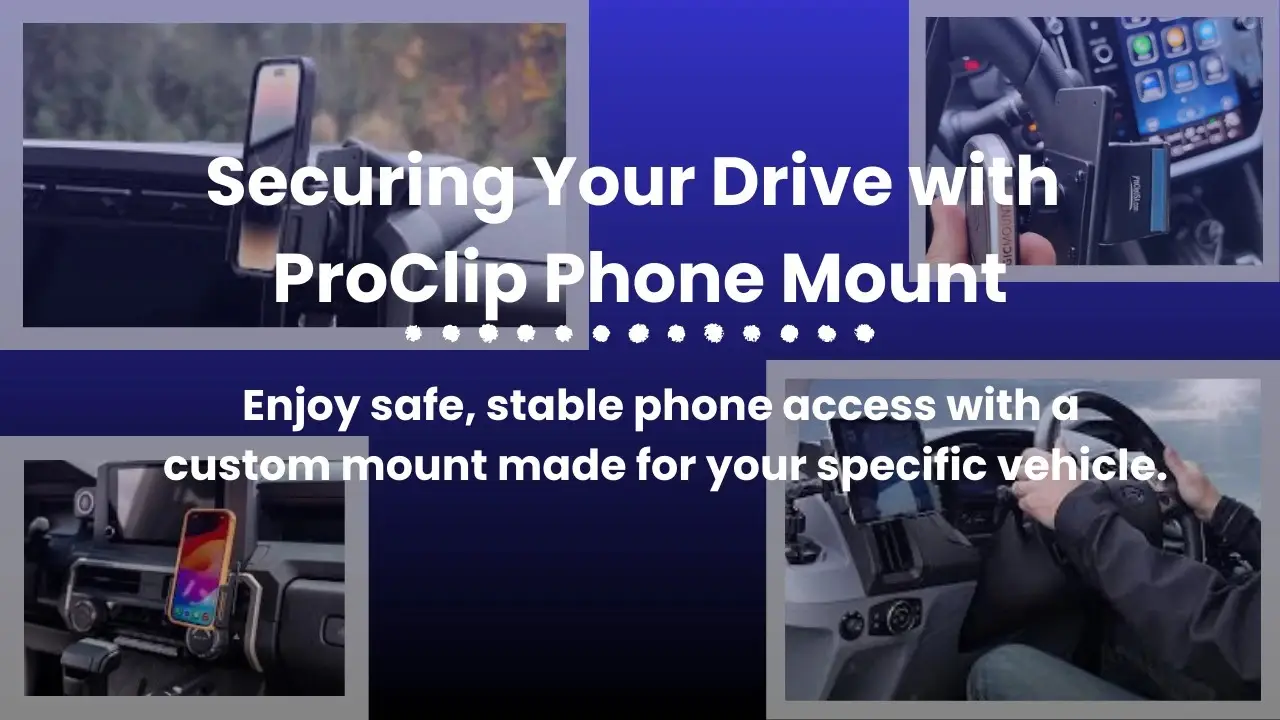 Enjoy safe, stable phone access with a custom mount made for your specific vehicle.