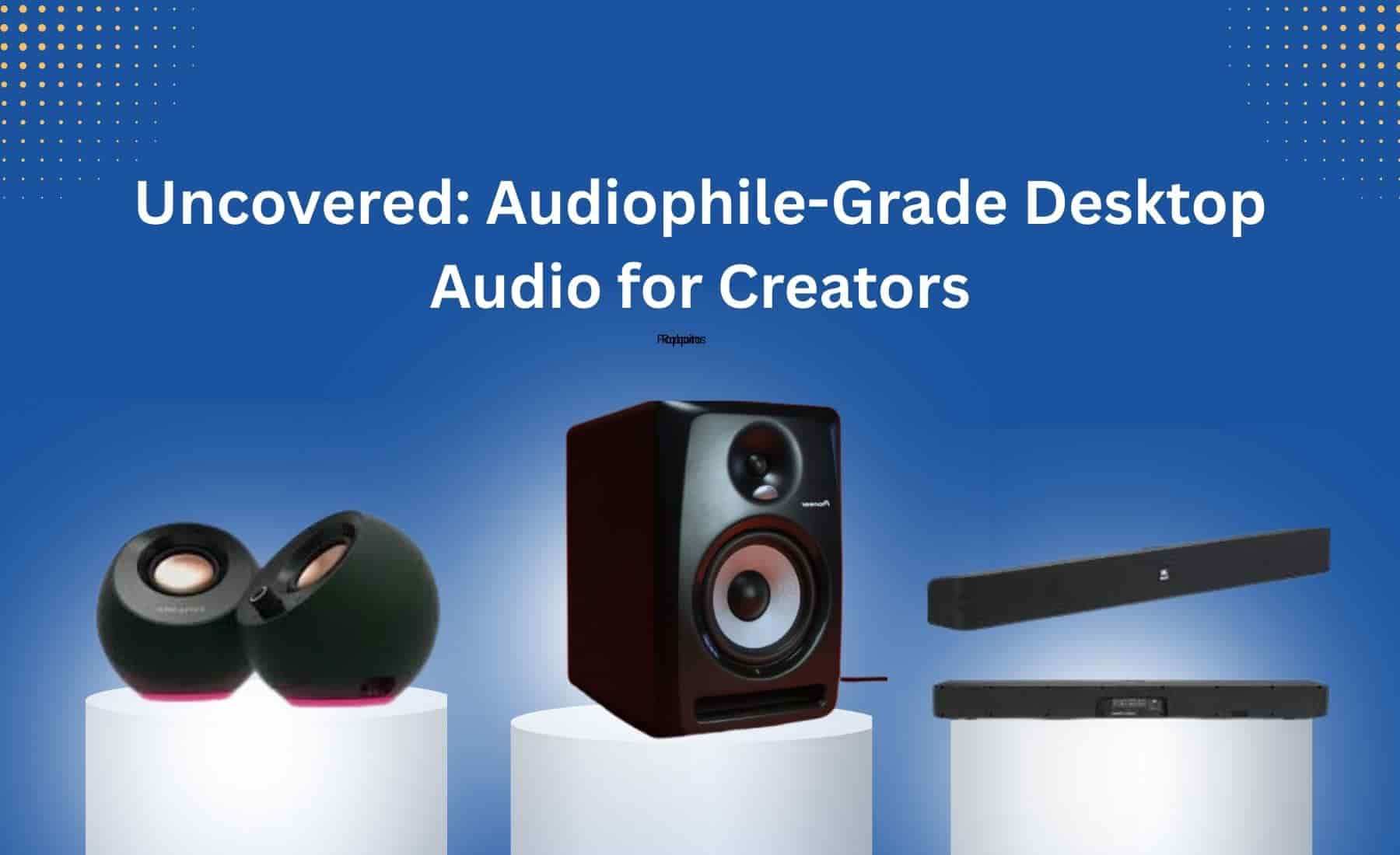 Best computer speakers for creators and audiophiles.