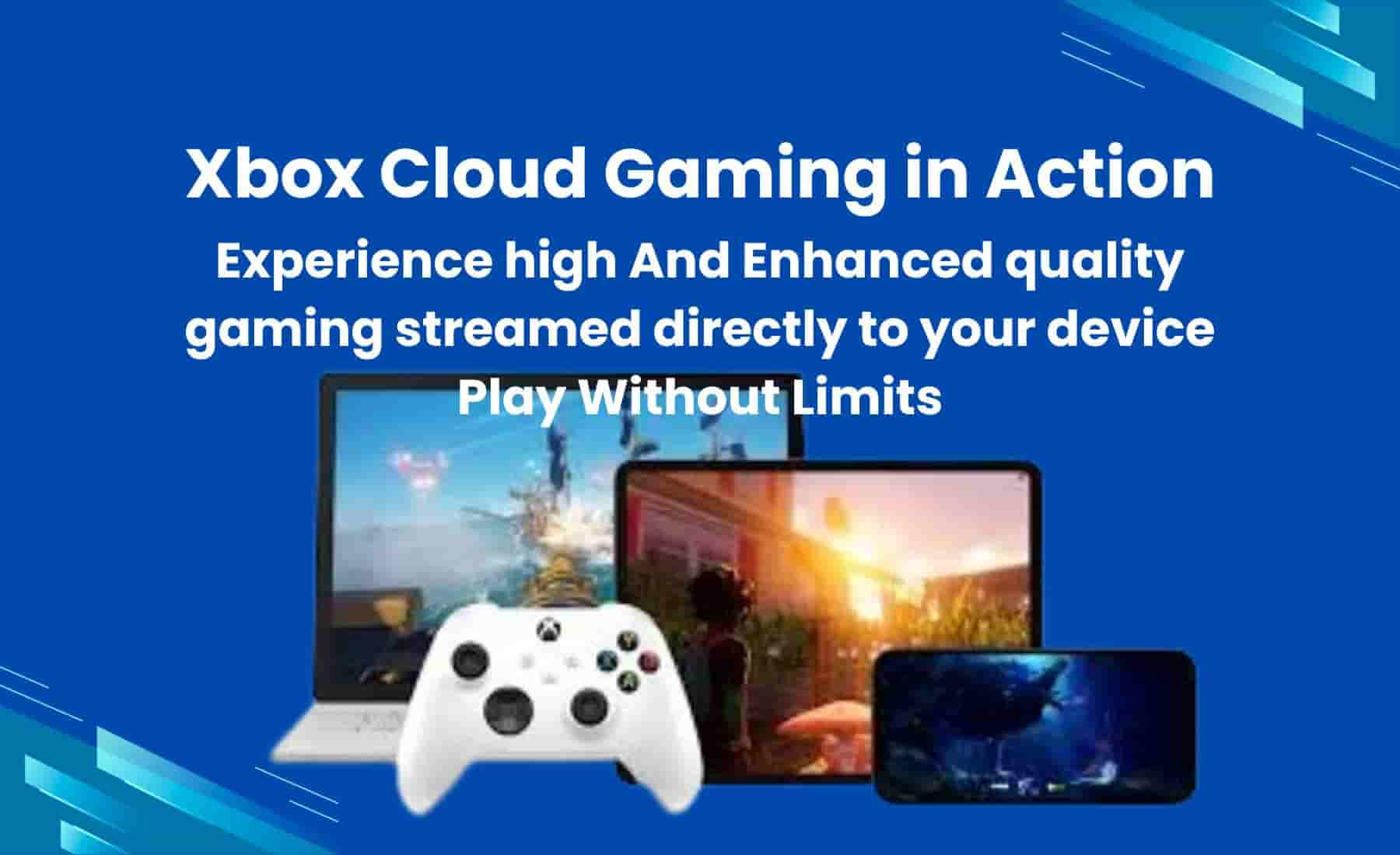 Xbox Cloud Gaming on a smartphone with a connected controller