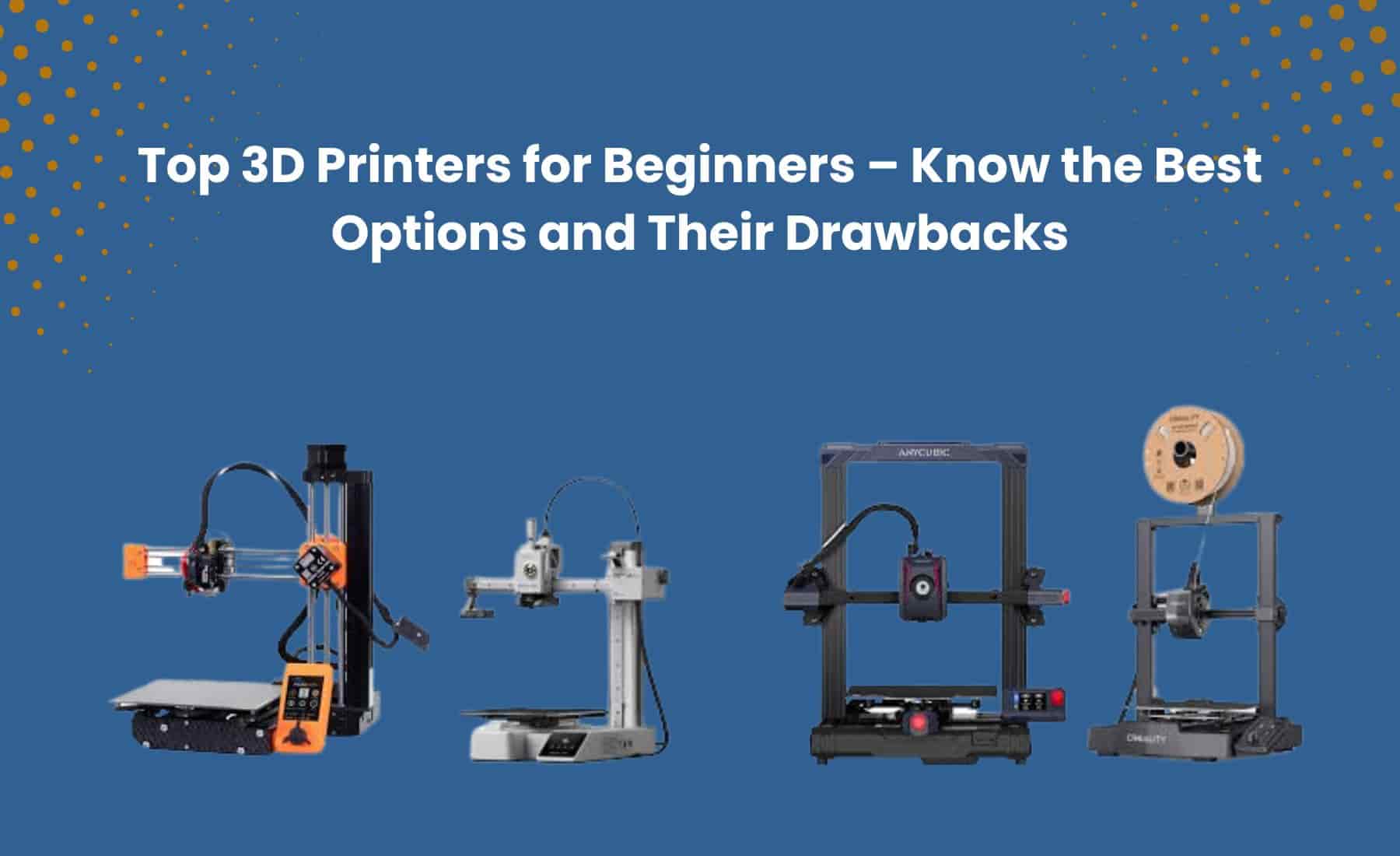 Beginner-friendly 3D printer setup with PLA filament, slicing software, and tools in a home workspace